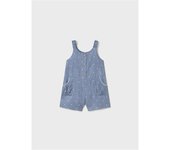 Moda infantil niña MAYORAL 1.836 052 MONO CORTO AZUL 35433 25V