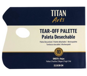 TITAN ARTS PALETA DESECHABLE 22,5x30 cm 40 hOJAS