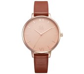 Reloj de pulsera para Mujer, Relojes Creativos para Mujer, Reloj de marca para Mujer, Reloj de vestir de Cuero Genuino