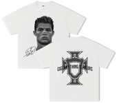 Cristiano Ronaldo Football Superstar Super Fashion Printed Short Sleeve T-shirt Men Distress American