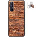 Tumundosmartphone Funda Gel Tpu para Oppo Find X2 Neo diseño Ladrillo 04 Dibujos