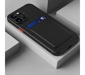 Card Bag Silicon Cover for iPhone 15 11 12 13 14 Pro Max XS X XR Wallet Cases for iPhone 15 14 Plus 12 13 Mini Shockproof Funda