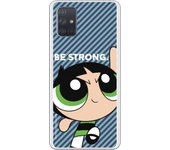 Funda original compatible con Samsung Galaxy A71 - The Powerpuff Girls Cactus Strong