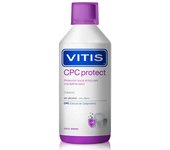Dentaid VITIS COLUTORIO CPC PROTECT 500 ML - Reduce Placa Dental - Protección Bucal Activa - Envase Reciclable