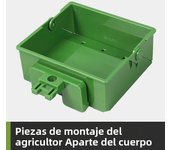 RC Farm Car Tractors Trailer 2.4G Radio Controlled Cars Farming Simulator Truck Miniature Farmer Animal Model Toys Children Boy