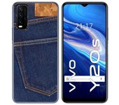 Tumundosmartphone Funda Gel Tpu para Vivo Y20s / Y11s diseño Vaquero Dibujos