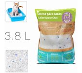 COTTECOTA-3.8-5 L Arena para gatos con cristales de alta calidad, arena para gatos sin perfume Arena ecologica para mascotas Arena combate olores Ref. 51110
