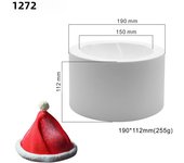 Christmas Tree Snowflake Christmas Decoration Tools Christmas Hat Silicone Cake Molds Kitchen Bakeware Mousse Chocolate Moluds