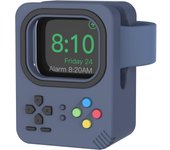 Soporte de carga de silicona para Apple Watch, base de carga para iWatch (49mm, 45mm, 44mm, 42mm, 41mm, 40mm, 38mm)