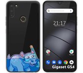 Funda Silicona Transparente para Gigaset GS4 diseño Hipo Dibujos