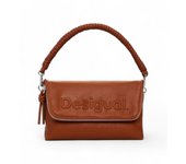 Desigual | Mujer | Bolso bandolera mini marrón