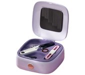 Juego de caja de hilo y aguja magnética, minikit de herramientas de costura magnéticas, caja de costura magnética pequeña portátil para viajes a casa, kit de aguja e hilo para entusiastas de la costura y el bordado