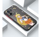 Girl Sailor Moons Anime For Xiaomi Mi 13 12 12T 11T 11 11i 10T 10 9T Pro Lite Ultra 5G Frosted Translucent Phone Case