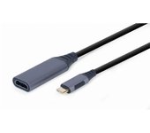 ADAPTADOR DE PANTALLA GEMBIRD USB TIPO C A HDMI, GRIS ESPACIAL