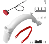 Rear Mudguard for Xiaomi 3 M365 Pro PRO 2 1S Electric Scooter Skateboard Tire Splash Mud Guard Bracket Set Back Taillight Fender