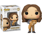 FUNKO POP! HARRY POTTER - HERMIONE GRANGER CON CROOKSHANKS, 76010, Nº167 , PRODUCTO CON LICENCIA OFICIAL