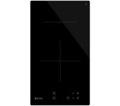 Placa vitrocerámica Evvo V30 1800W 2 zonas negro 29 cm