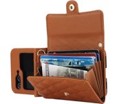 Crossbody Bag Fashion Leather Case For Samsung Galaxy Z Flip 6 5 4 3 Flip3 Flip5 Flip4 Flip6 5G Long Lanyard Wallet Card Cover