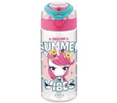 BOTELLA DE TRITAN CON ASA DE 500ML UNICORNIO PRYSE