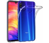 Funda Xiaomi Redmi Note 7 (4G) Carcasa Gel TPU Silicona Transparente GTR + Protector Pantalla Cristal Templado Movilear