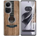 Funda Silicona para Oppo Reno 10 5G / 10 Pro 5G diseño Madera 11 Dibujos