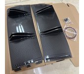 Universal Car Rear Bumper Spoiler Lip Wing Trim Protection Anti-crash Diffuser Side Skirt Wrap Angle Splitter Split assembly
