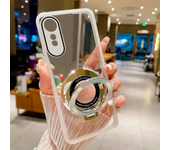 Weak Magnetism Case for OPPO A60 A79 A53S A98 A15 A96 A76 A55 A52 A54 A59 A53 Reno 7 8 Pro Holder Transparent Cover
