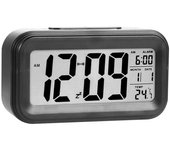 digital alarm clock, smart night light, lcd clocks, black, blue, white, pink, 24h shipping, new