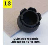 16Pcs Black Silicone Chair Leg Covers with Felt Pad Furniture Leg Protectors for Hardwood Floors Prevent Scratches &Reduce Noise