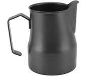 Jarra para espumar café de acero inoxidable 304, jarra para vaporizar leche para uso en el hogar y la oficina, 350 ml
