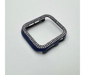 for iWatch Series 9/8/7/6/5/4/3/SE Bumper Bling Case, Women Glitter Diamond Rhinestone Protector Cover for iWatch Accessories