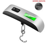Báscula Digital Portátil De 50kg Escala Electrónica Con Pantalla LCD Herramienta De Pesaje Para Maletas Y Bolsos De Viaje