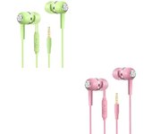 Universal 3.5mm Wired Headphones Sport Earbuds with Bass Phone Earphones Stereo Headset with Mic volume control Music Earphones