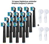 Compatible with Oral B Electric Toothbrush Replacement Brush Heads, Precision Clean Toothbrush Head Refills Fit for Oral B Pro