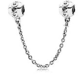 Abalorio Cadena de seguridad PANDORA 791088-05 Mujer Plata Love connection