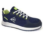 Calzado de Seguridad tipo zapatilla DUNLOP T-MAX S1P SRC HRO, libre de metal, puntera anti-impacto, plantilla textil antiperforación, antideslizante, transpirable y muy cómodo