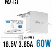 Cargador Portátil para Macbook 60W 16.5V 3.65A Magsafe 2/T