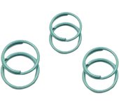 8/10mm Colorful Open Double Jump Ring DIY Jewelry Accessories Macaron Key Ring Colors Available