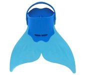 Aletas individuales para adultos y niños, aletas dobles, aletas de una pieza de sirena, equipo de natación para buceo
