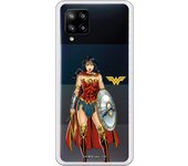 Funda original compatible con Samsung A42 5G - JL Wonder Woman Escudo