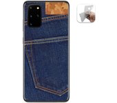Tumundosmartphone Funda Gel Tpu para Samsung Galaxy S20+ Plus diseño Vaquero Dibujos