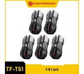 Choice TRANSFORMERS TF-T51 Bluetooth 5.4 Gaming Headsets Stereo Sound Wireless Earphones LED Display AI Translator Headphones