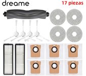 For Xiaomi Robot Vacuum X10+ X10 Plus B101GL Spare Parts Accessories Main Side Brush Hepa Filter Dust Bag Rag Mop Stand Dust Box