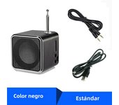 Rechargeable Portable radio FM portable mini radio Mini High Bluetooth Portable Voice Suitable for computer cell phone MP3 music
