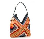 Mustang Bolso Dalles Azul DALLES-C57658 , para Mujer