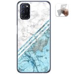Tumundosmartphone Funda Gel Tpu para Oppo A52 / Oppo A72 diseño Mármol 02 Dibujos