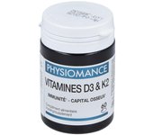Physiomance Vitamines D3 & K2 60Comp