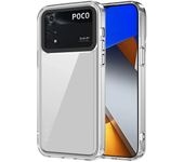 Luxury Acrylic Shockproof Clear Case for Poco M4 Pro 4G M4 5G M5 4G X5 F5 Note 12 4G 11 Pro 12 Pro 5G Back Transparent Cover