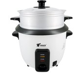 Arrocera Eléctrica Compacta de 0.6L para 2-3 Raciones Arrocera eléctrica de 0.6L, perfecta para preparar 2-3 raciones. Cocina arroz a la perfección con facilidad.