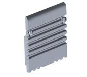 Tapa frontal de aluminio (PLA) perfiles de aluminio para tiras LED – ZONDER K